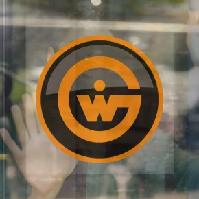 Window Graphics - Internal Apply, Facing Externally - Transparent with White Layer