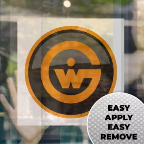 Window Graphics - Internal Apply, Facing Externally - Easy Apply