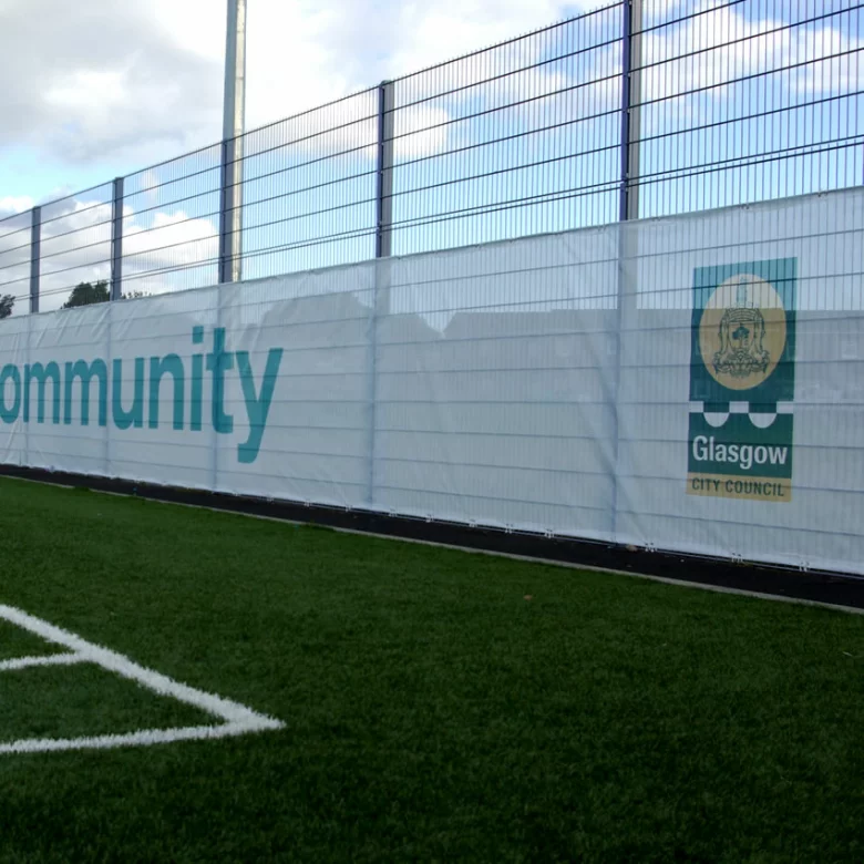 Banners - Mesh Banners - Trim Only Finish