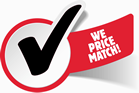 We Price Match We Price Match